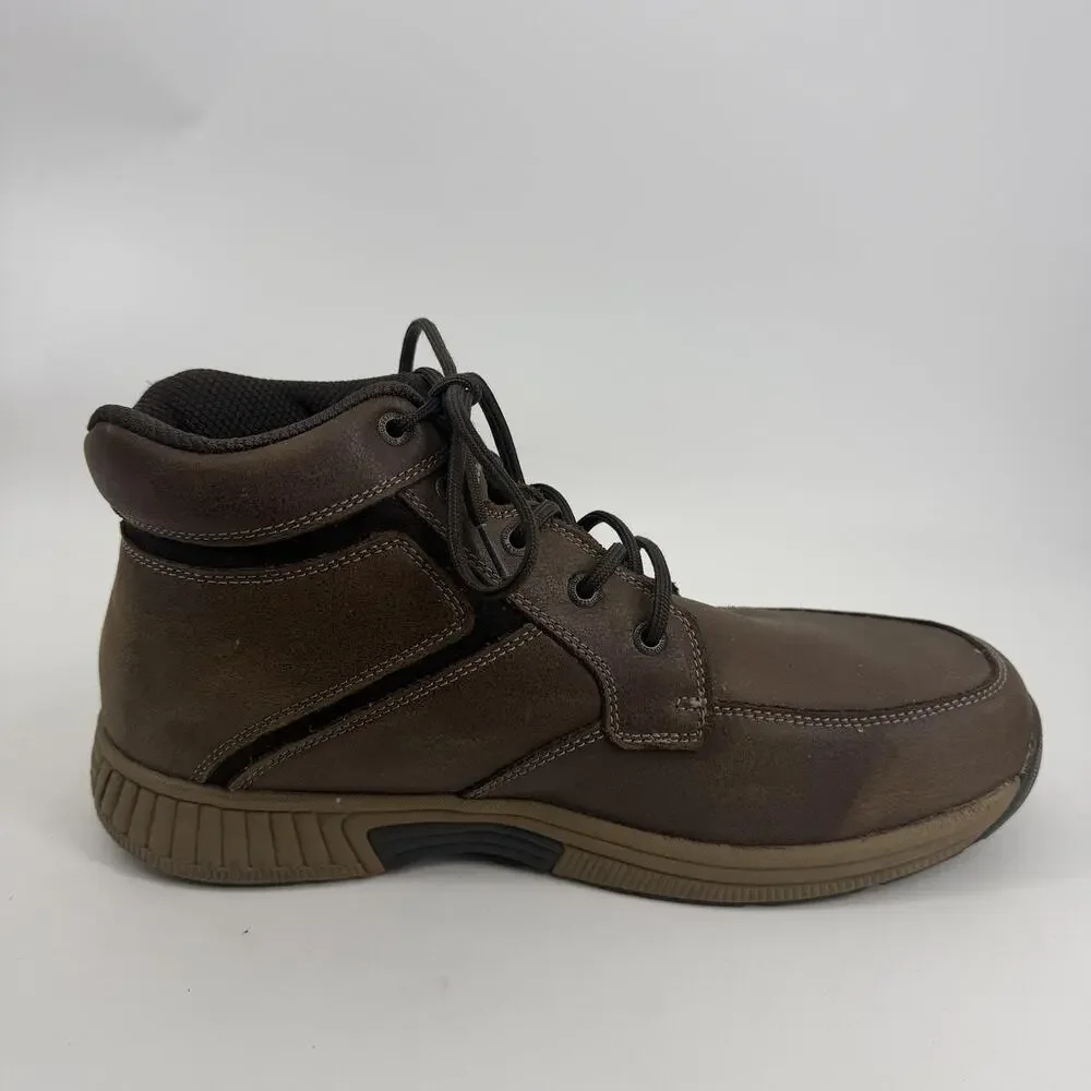 Orthofeet Highline Boots 10.5 Wide 2E Orthopedic Leather Granola Boy Gorpcore